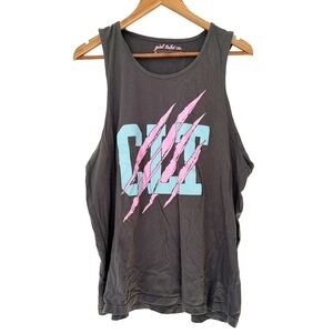 Girl Tribe Co CLT Cat Scratch Tank Grey XL